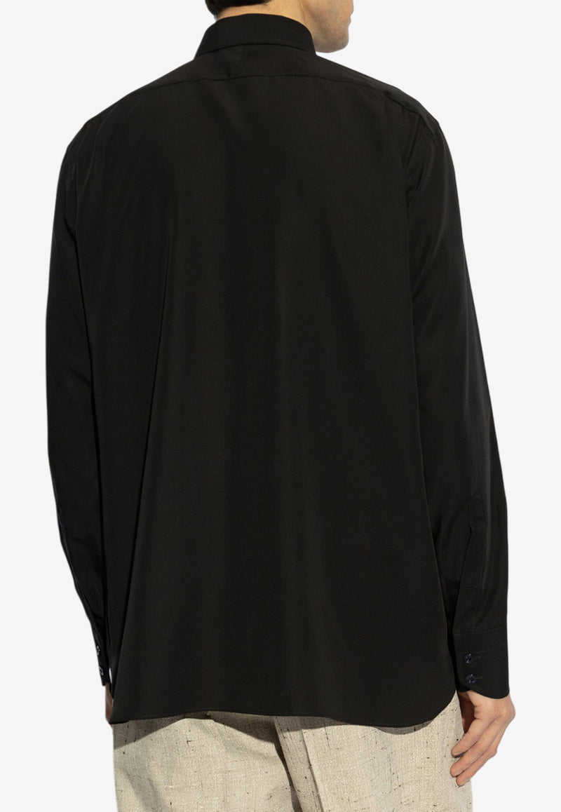 Tom Ford Classic Long-Sleeved Shirt Black HLBC01 LYS03-LB999