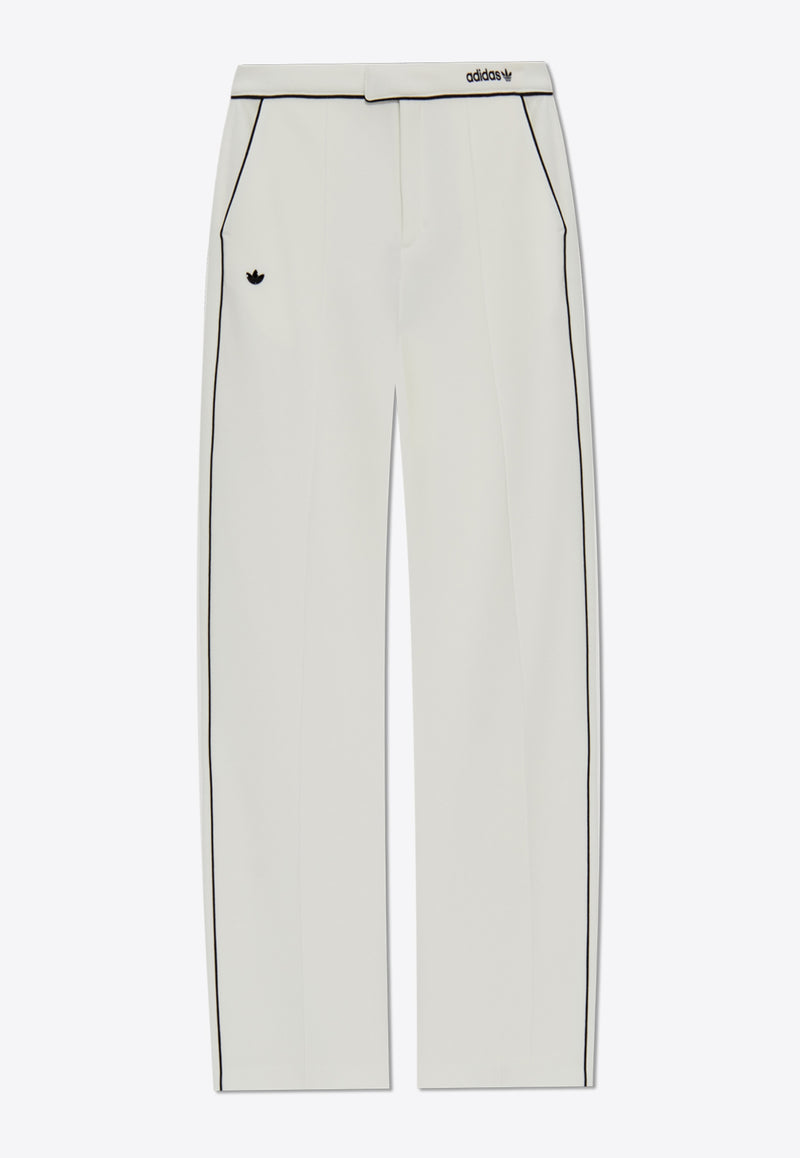 Adidas Originals Straight-Leg Track Pants White JD5471 0-OWHITE