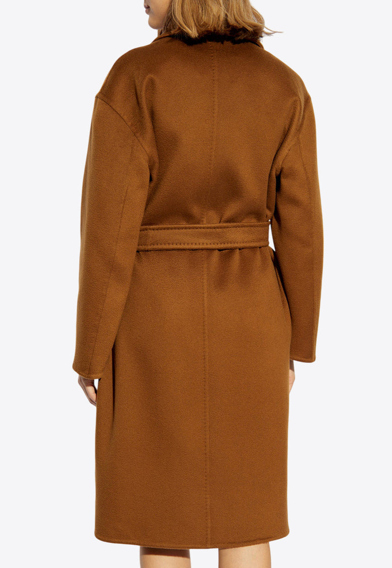 Max Mara Melinda Cashmere Coat Brown MELINDA 2511011101-029