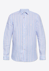 Etro Striped Long-Sleeved Shirt Light Blue MRIB0002 99TR336-S9880