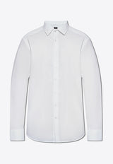 Etro Long-Sleeved Logo Shirt White MRIB0001 AV607-W0800