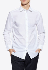 Etro Long-Sleeved Logo Shirt White MRIB0001 AV607-W0800