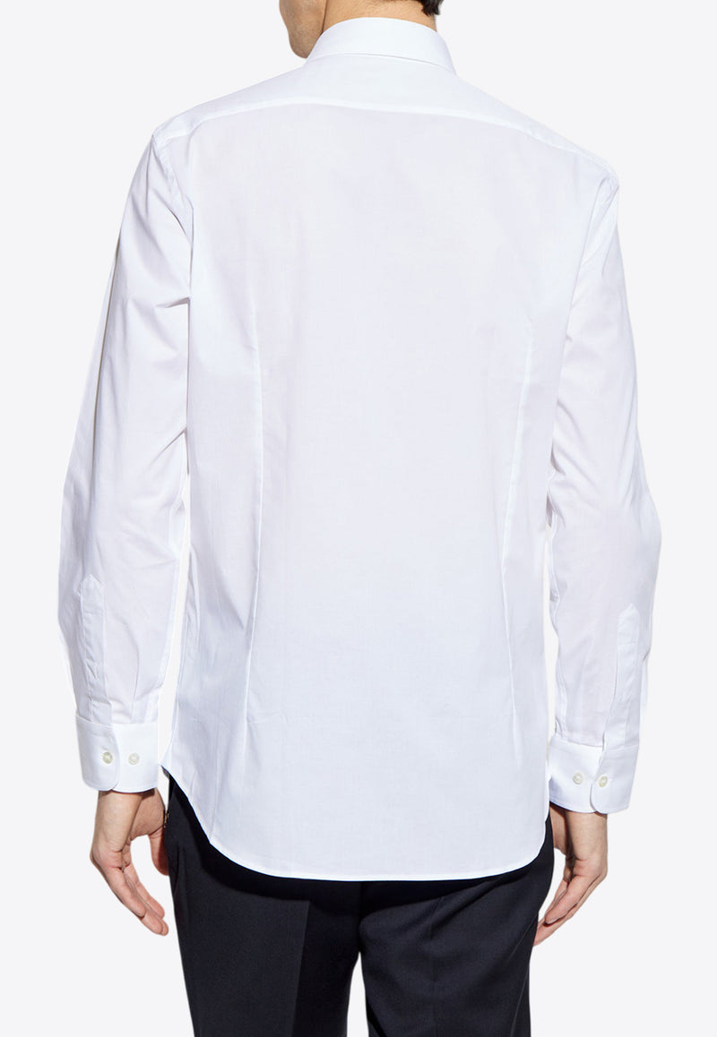 Etro Long-Sleeved Logo Shirt White MRIB0001 AV607-W0800