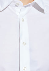 Etro Long-Sleeved Logo Shirt White MRIB0001 AV607-W0800