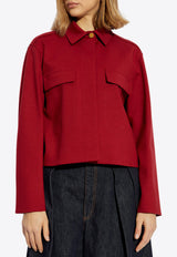 Max Mara Talamo Wool Jacket Red TALAMO 2511911021-002