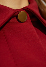 Max Mara Talamo Wool Jacket Red TALAMO 2511911021-002