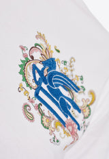 Etro Floral Pegaso T-shirt White WRMA0006 AK788-W0111