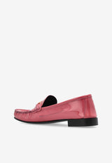 Versace Medusa Patent Leather Loafers Pink 1017845 1A11949-1PV2V