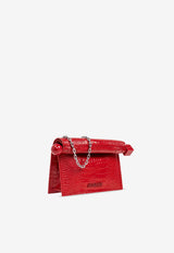 Jacquemus Le Petite Pochette Rond Clutch Red 241BA392 3238-470