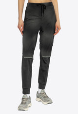 On Running Logo Print Track Pants Black 1WE3023 0-0553 BLACK