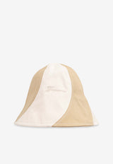 Jacquemus Le Bob Gelato Paneled Bucket Hat Beige 255AC714 5012-15C