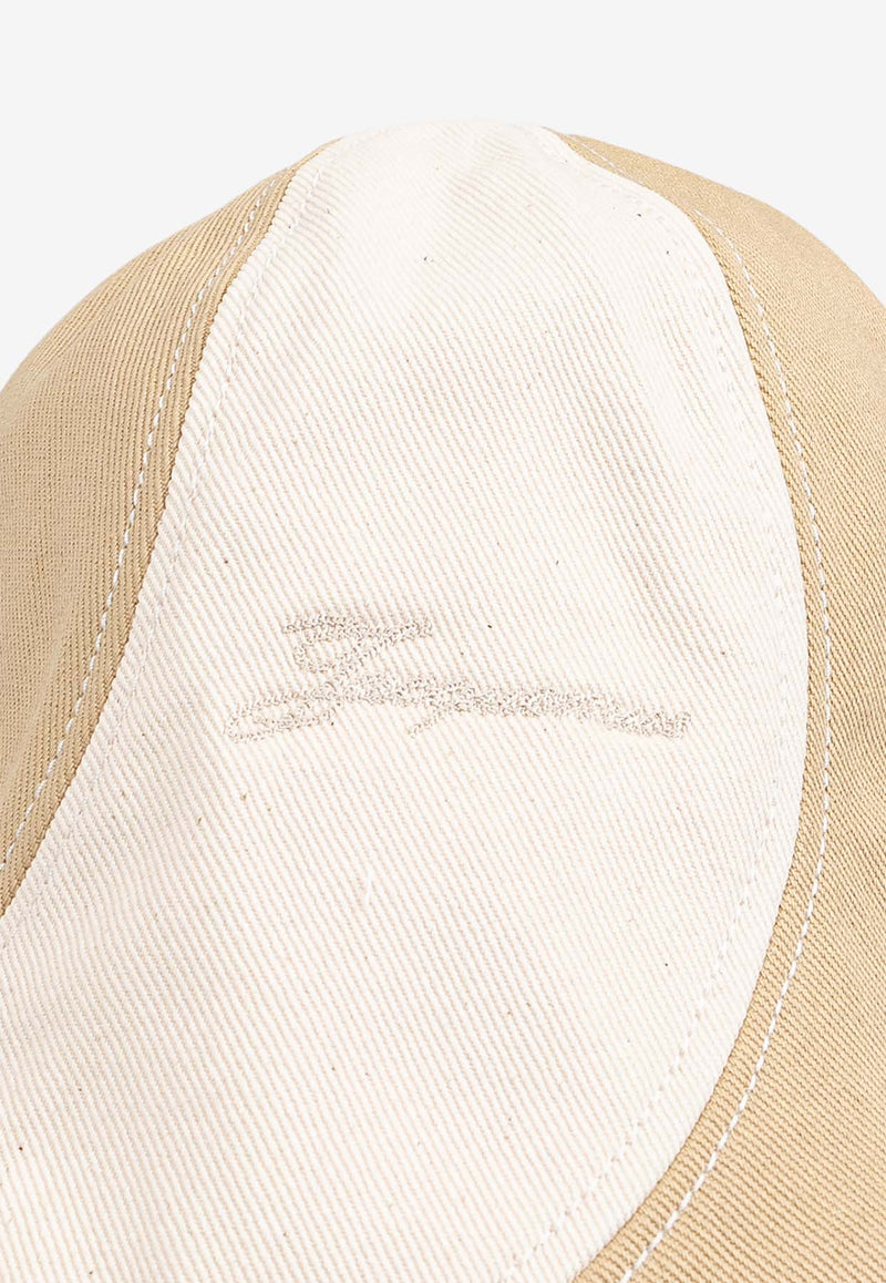 Jacquemus Le Bob Gelato Paneled Bucket Hat Beige 255AC714 5012-15C