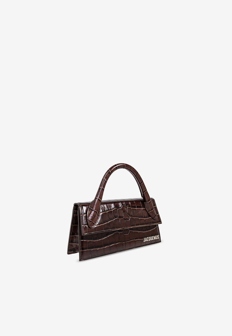 Jacquemus Le Chiquito Long Handbag Brown 213BA004 4301-880