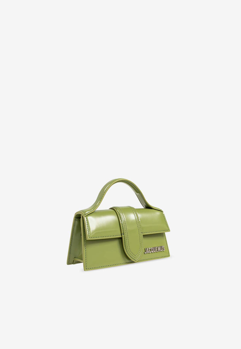 Jacquemus Le Bambino Calf Leather Handbag Green 213BA006 3128-550