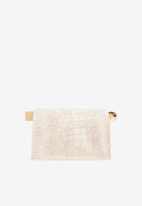 Jacquemus La Pochette Rond Clutch Bag Cream 233BA356 1731-1JK