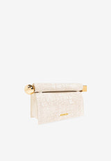 Jacquemus La Pochette Rond Clutch Bag Cream 233BA356 1731-1JK