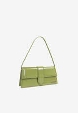 Jacquemus Le Bambino Patent Leather Shoulder Bag Green 221BA013 3128-550