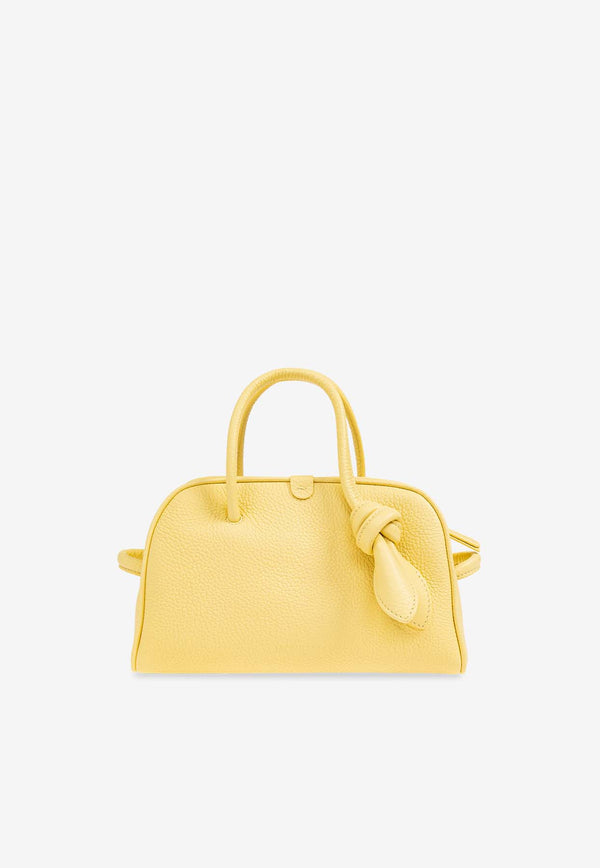 Jacquemus Le Petit Turismo Grained Leather Shoulder Bag Yellow 251BA416 3216-210