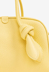 Jacquemus Le Petit Turismo Grained Leather Shoulder Bag Yellow 251BA416 3216-210