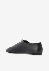 Givenchy 4G Liquid Nappa Leather Ballet Flats Black BE500 VE16Q-001