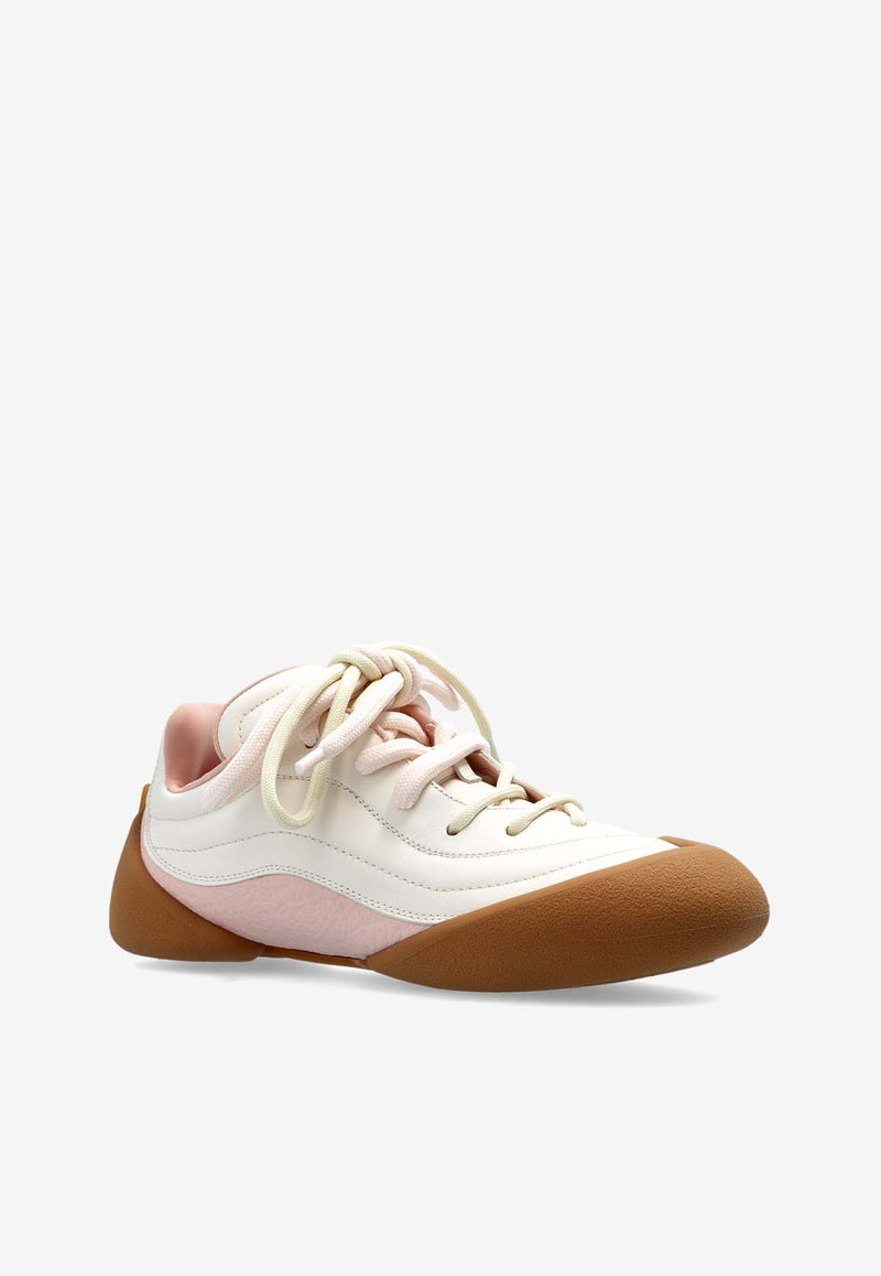 Alexander McQueen Flexion Lace-Up Sneakers Pink 808181 WIAC6-9050