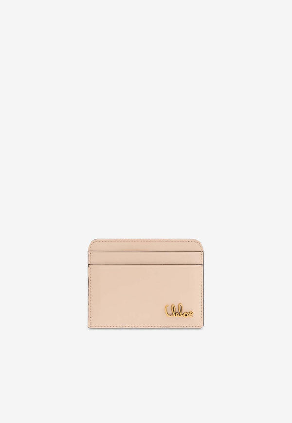 Chloé Iconic Logo Cardholder Pink CH25SP480 O16-6J5