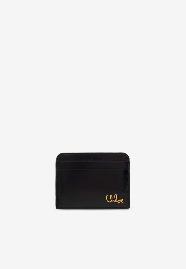 Chloé Iconic Logo Cardholder Black CH25SP480 O16-001