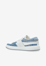 Givenchy G-Move Leather and Denim Sneakers White BE004 CE2BZ-457