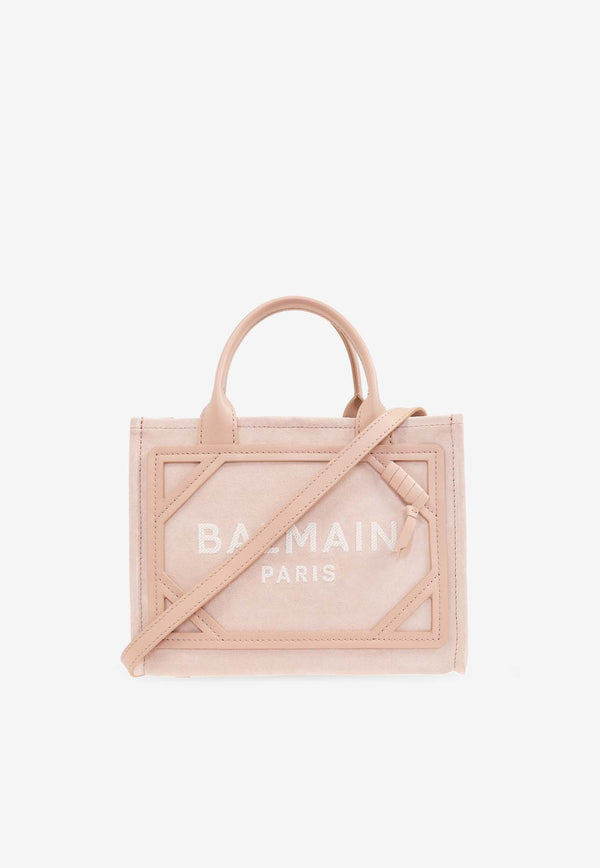 Balmain Small B-Army Tote Bag Pink EN1FE900 LDCY-0DX