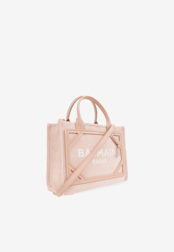 Balmain Small B-Army Tote Bag Pink EN1FE900 LDCY-0DX