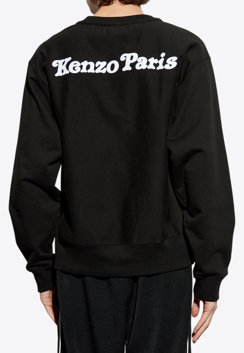 Kenzo Verdy Graphic Print Sweatshirt Black FF55SW268 4MC-99J