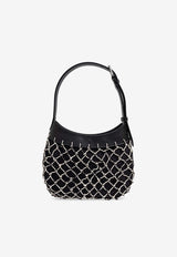 Kenzo Kenzoama Net-Overlay Shoulder Bag Black FF52SA605 B05-99