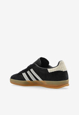 Adidas Originals Gazelle Indoor Suede Sneakers Black JI2755 0-CBLACK WONWHI GUM3