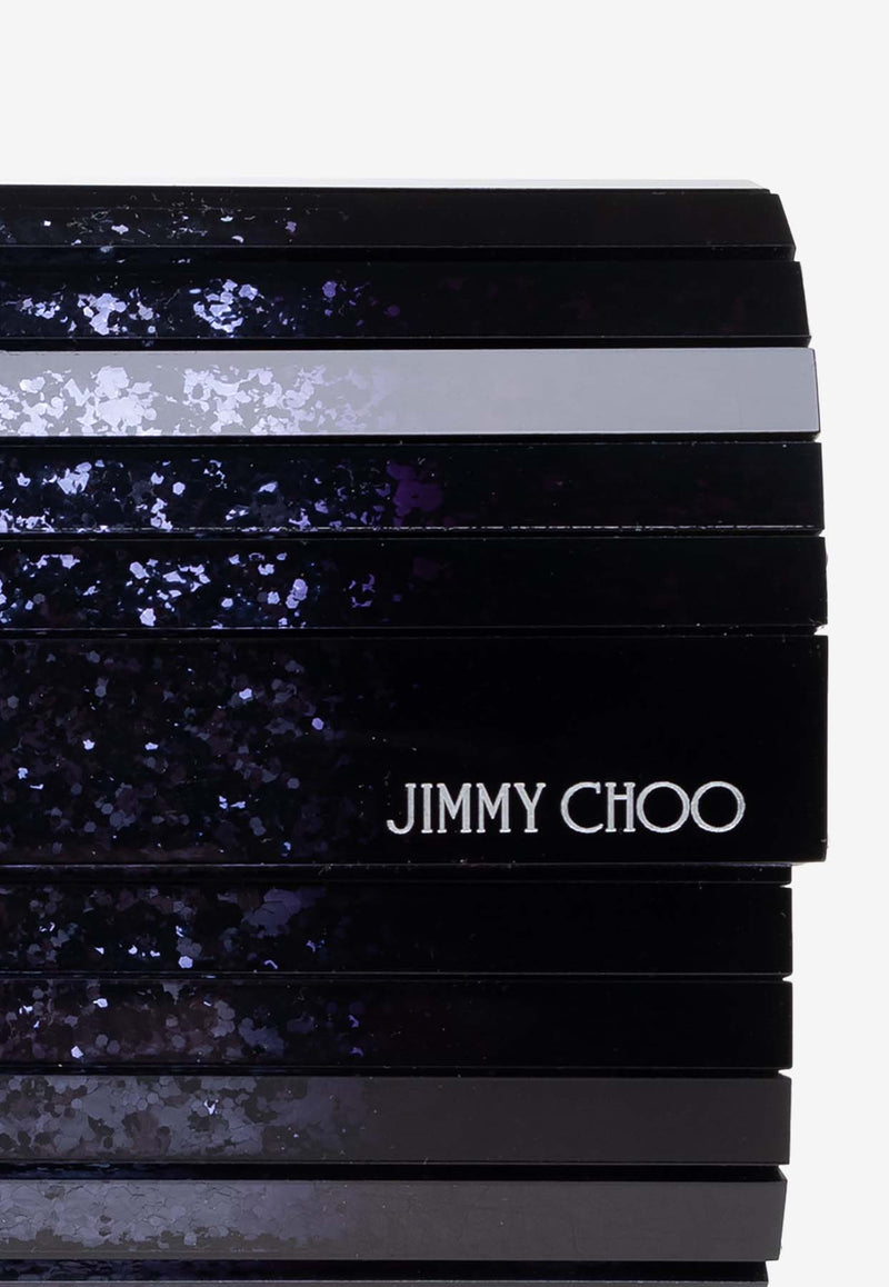 Jimmy Choo Sweetie Glittered Ombre Clutch Multicolor SWEETIE TDG-SUNRISE MIX