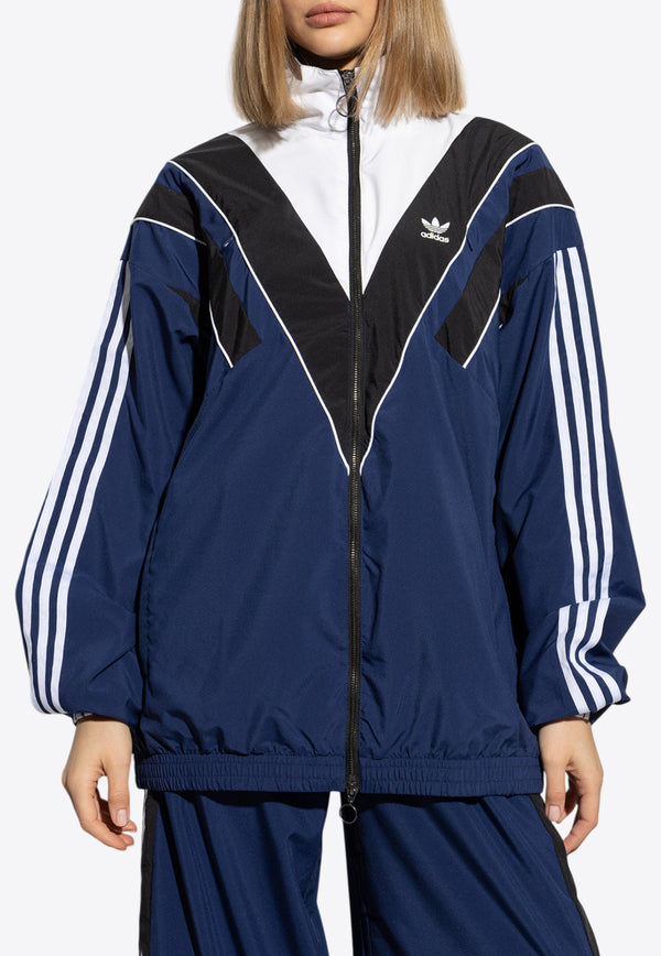 Adidas Originals Rasant Cut Line Track Jacket Navy  JW9740 0-DKBLUE