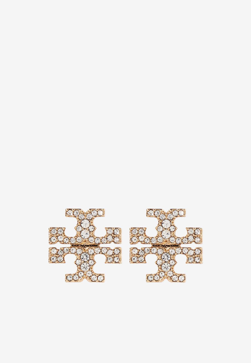 Tory Burch Kira Crystal Embellished Earrings Gold 158535 0-783