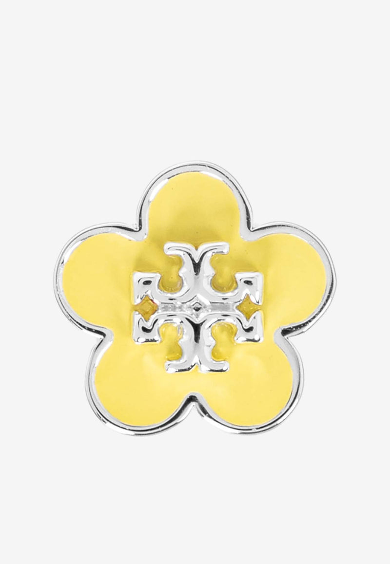 Tory Burch Kira Flower Earrings Yellow 147151 0-704