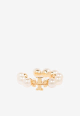 Tory Burch Kira Pearl Embellished Ear Cuffs Gold 164619 0-137