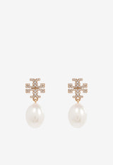 Tory Burch Kira Pearl Drop Earrings White 158536 0-137