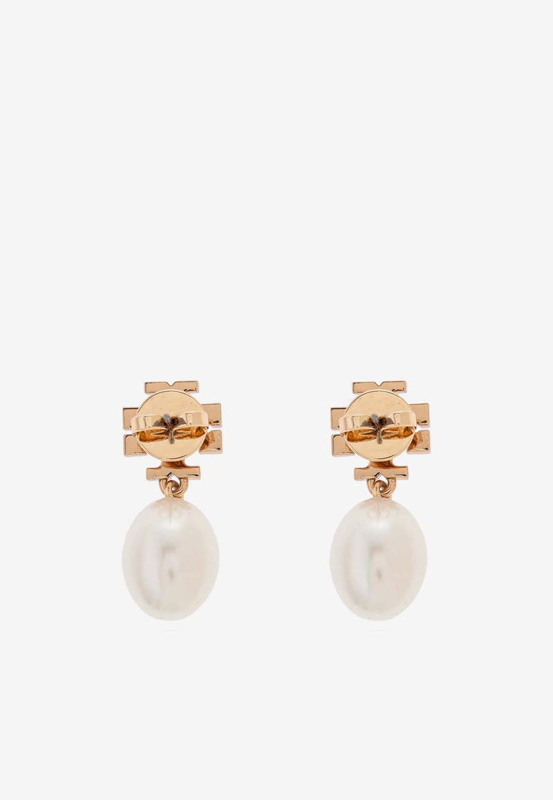 Tory Burch Kira Pearl Drop Earrings White 158536 0-137