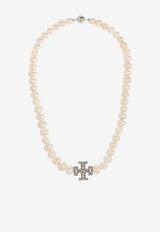 Tory Burch Kira Pearl Necklace Cream 164617 0-056