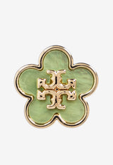 Tory Burch Kira Flower Earrings Green 157351 0-702