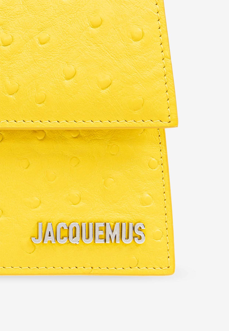 Jacquemus Le Grand Bambino Top Handle Bag Yellow 213BA007 3234-250