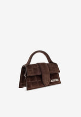 Jacquemus Mini Bambino Suede Top Handle Bag Brown 213BA006 3243-880