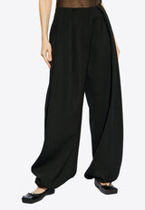 Jacquemus The Melao Draped Pants Black 251PA127 1541-990