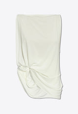 Jacquemus The Peplo Boatneck Top White 251TO122 2381-100