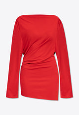 Jacquemus The Croisière Open-Back Mini Dress Red 251DR240 1026-471