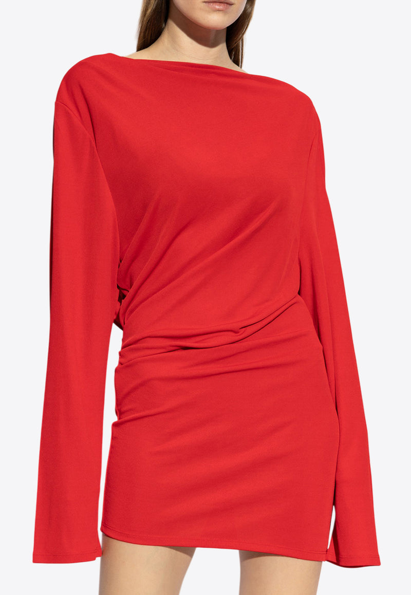 Jacquemus The Croisière Open-Back Mini Dress Red 251DR240 1026-471