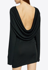 Jacquemus The Croisière Open-Back Mini Dress Black 251DR240 1026-990