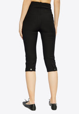 Jacquemus The Capri Cropped Slim Pants Black 251PA139 1717-990